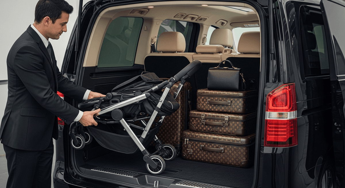 Chargement poussette